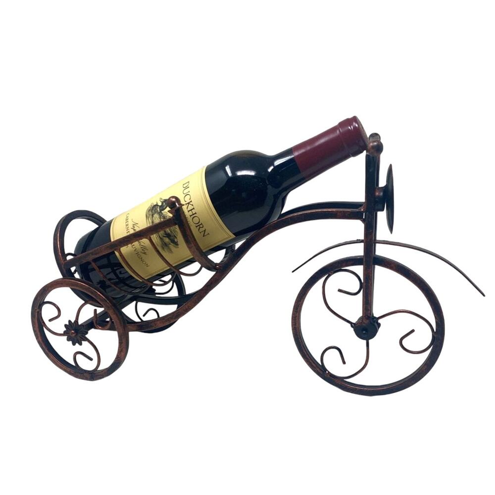 Bicycle Wine Bottle Holder